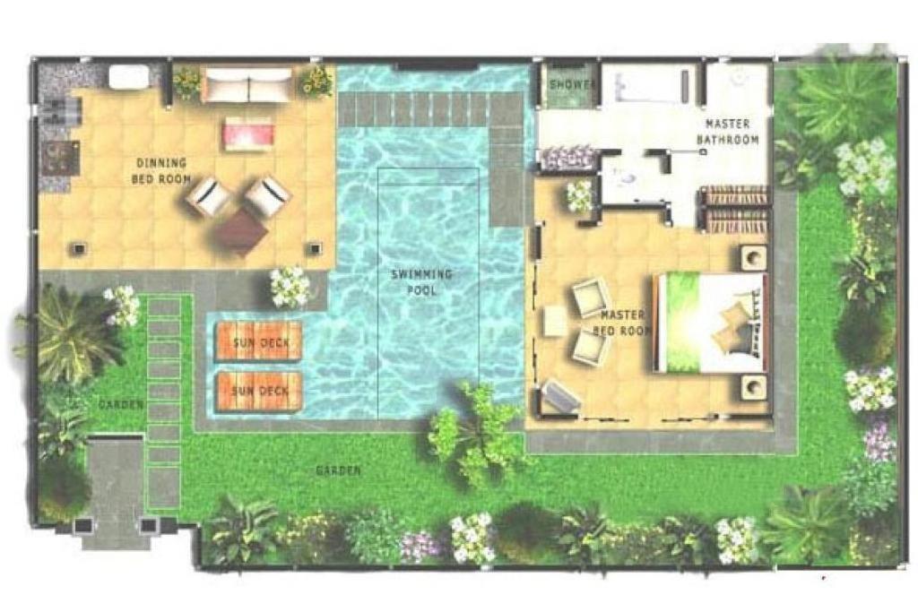 Superior One-Bedroom Pool Villa Airport Transfers