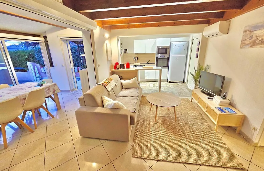 Villa au calme à 200m de la plage de Rochelongue-1