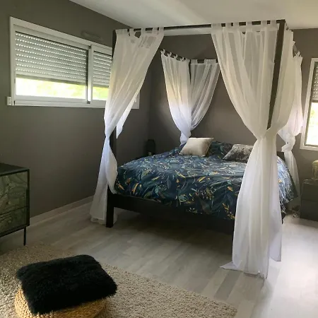 La Dolce Villa - Maison 100M2 Avec Piscine Chauffee De Mi Mai A Mi Oct En Fonction Du Temps Et Temperature A Bordeaux Cauderan-3
