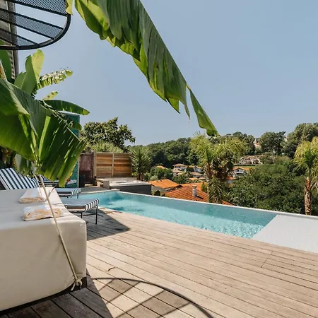 Horizonte Villa con piscina climatizada y jacuzzi Bienestar en Biarritz-3