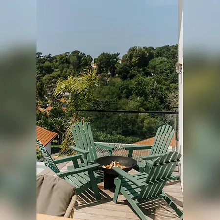Horizonte Villa con piscina climatizada y jacuzzi Bienestar en Biarritz-2