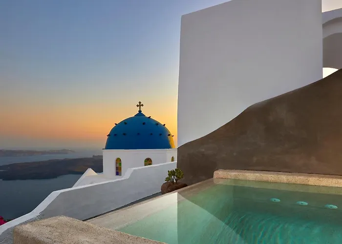Luxury Villa Blue Dome Santorini