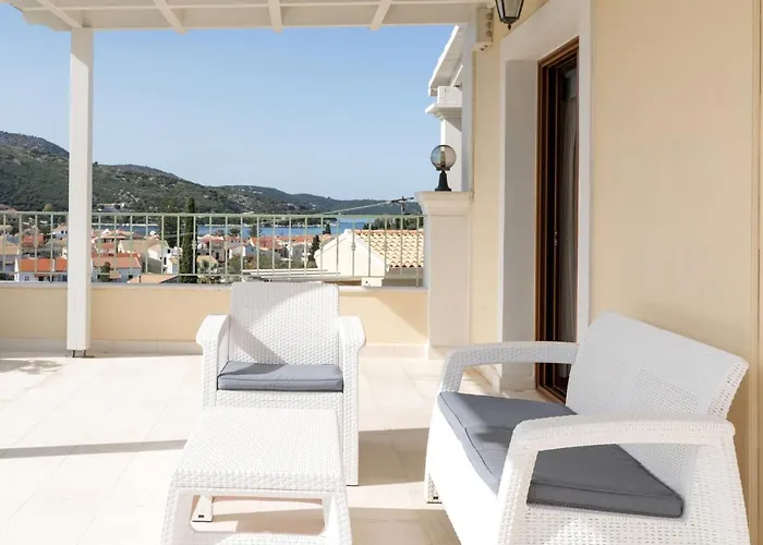 Kassiopi View Villas-Corfu-Villa Eleni,4 bedrooms,large private pool,prime location