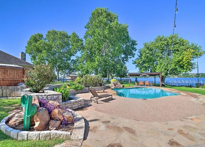 Spacious Granbury Home W/ Lakefront Outdoor Oasis!