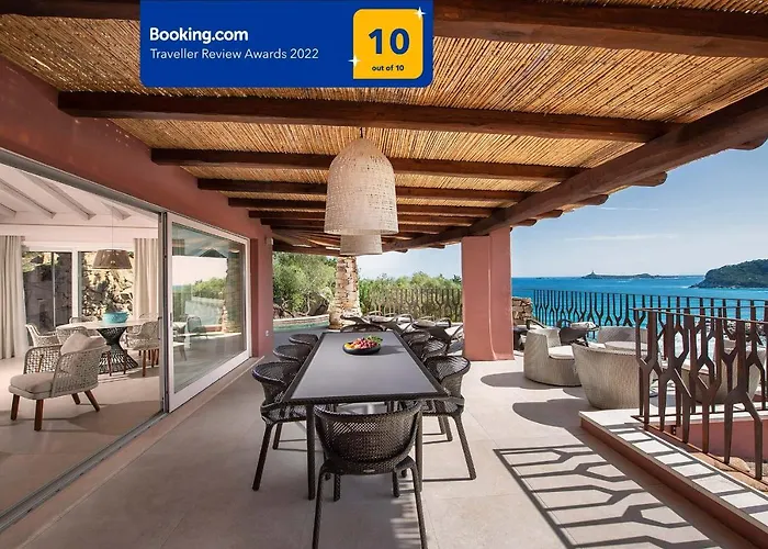 Villa Mannus - Splendida Villa Vista Mare Con Piscina