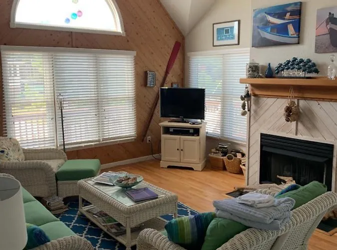 Pet-Friendly Coastal Retreat with Pool and Fireplace