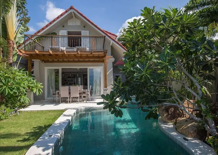 Beachfront Villa Charmant With Private Pool
