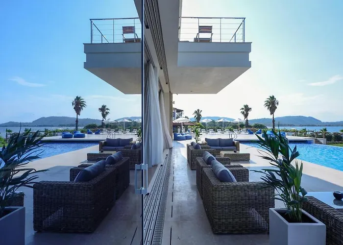 Beachfront Villa Natalia With Two Private Pools