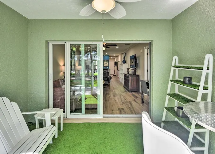 Waterfront Palm Coast Condo W/ Boat Dock & Pool!