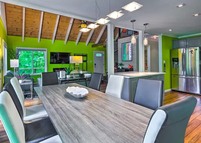 Mtn-View Gem In Lake Lure W/ Game Room & Fire Pit