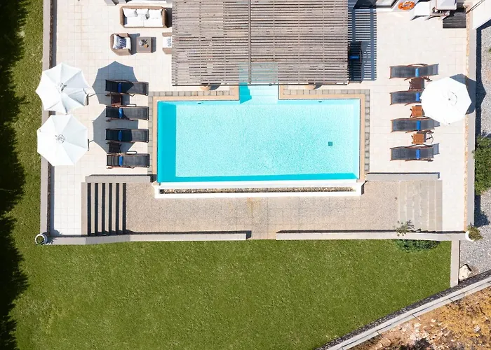 Villa Athena With Private Pool And Seaview