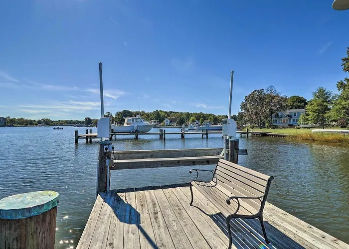 Grasonville Home W/ Private Pool On The Water