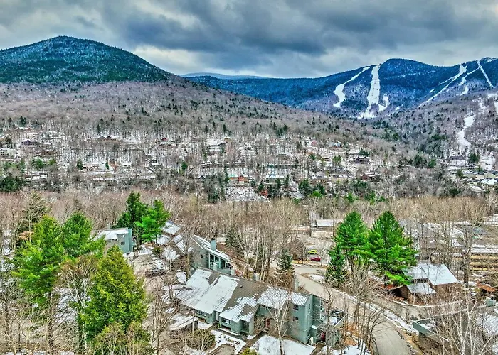Lincoln Escape W/ Deck: 1 Mi To Loon Mountain!