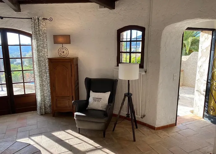 Charmante Villa mit Pool und Panorama-Meerblick in den Golf von Saint-Tropez - Villa Montmajour