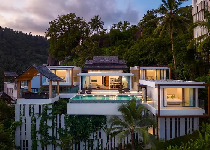 Samui Relax Airfreshing Privacy Modern Luxury Seaview Natural Rainforest Infinity Pool Villa With 3 Beds Suits With Exclusive Villa Butler