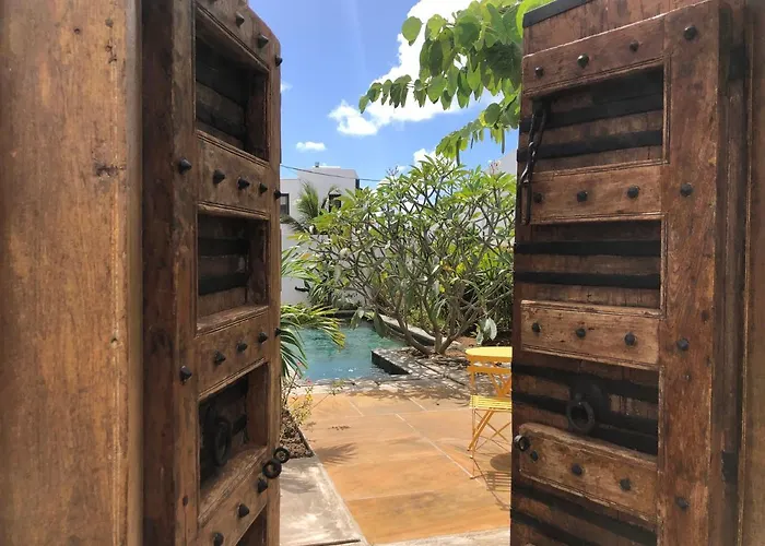 Villalina : Cosy, piscine privée, proche Grand Baie et plages
