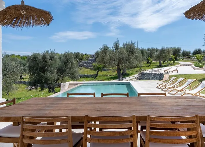 Trulli Cicerali , Trulli Design Con Piscina Panoramica