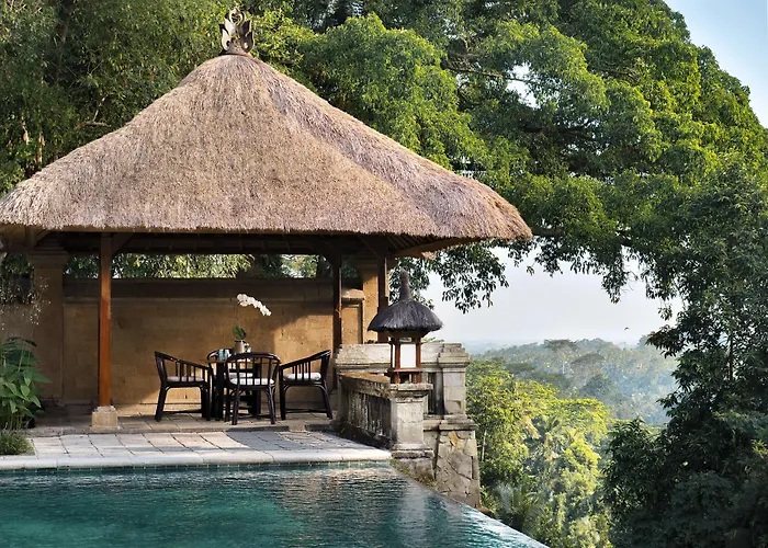 Luxury hotel only: Amandari