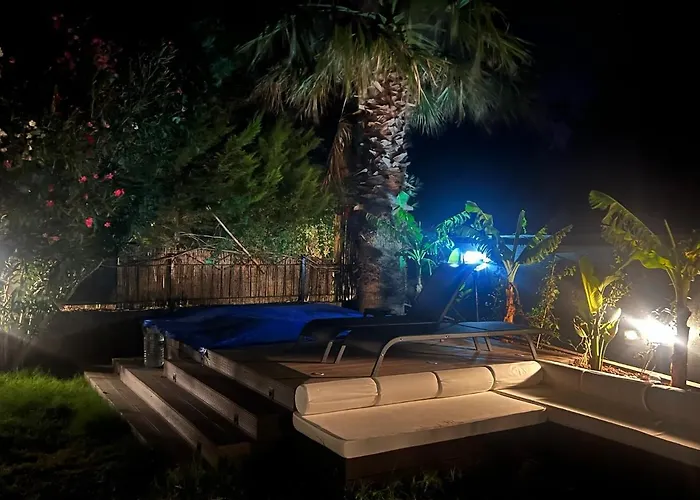 Oludeniz Luxury Villa With Jacuzzi, Common Pool