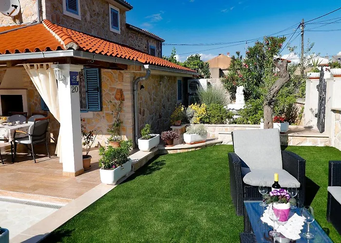 Romantic Stone Villa With Pool, Panoramic Sea View Near The Beach - By Traveler Tourist Agency Krk Id 2134