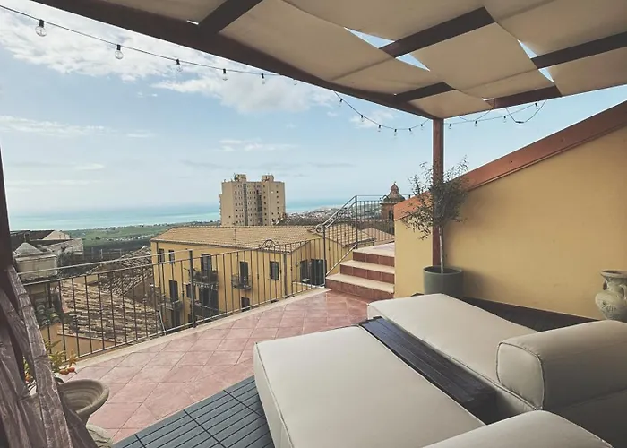 La Mennulara La terrazza del centro storico
