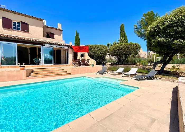 Villa Raphael - Charming Villa - Pool, Panoramic Seaview, Ac, Wifi