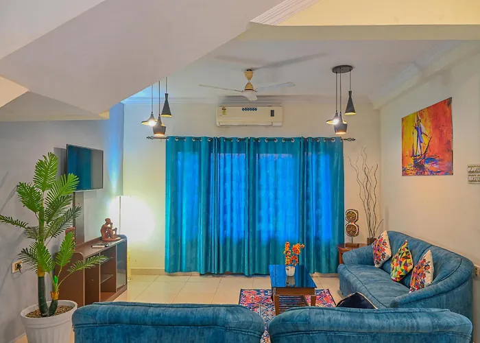 3Bhk Duplex Villa With Pool In Candolim By Grstays