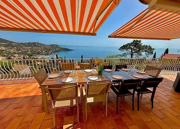 Villa Provencale Vue Mer & Piscine Privee