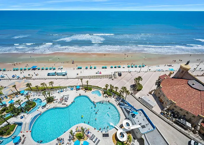 Luxury 14Th Floor 1 Bedroom Condo Direct Oceanfront Wyndham Ocean Walk Resort Daytona Beach | 1410