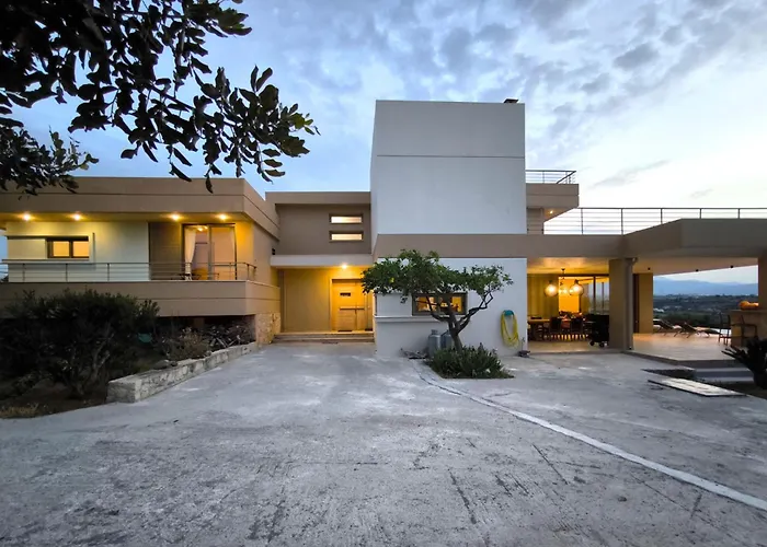 Villa Mirtylla Luxury Retreat W Pool, Bbq And Gym