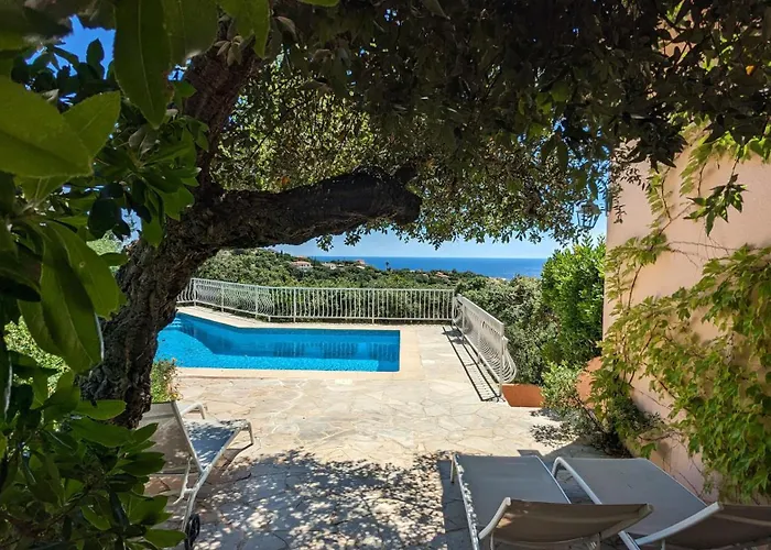 Villa Les Trois Chenes, Piscine Privee & Vue Mer Sur Golfe De Saint Tropez