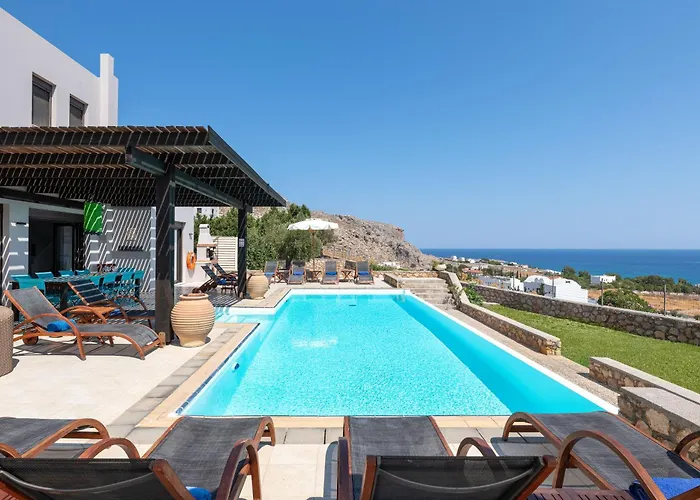 Villa Athena With Private Pool And Seaview