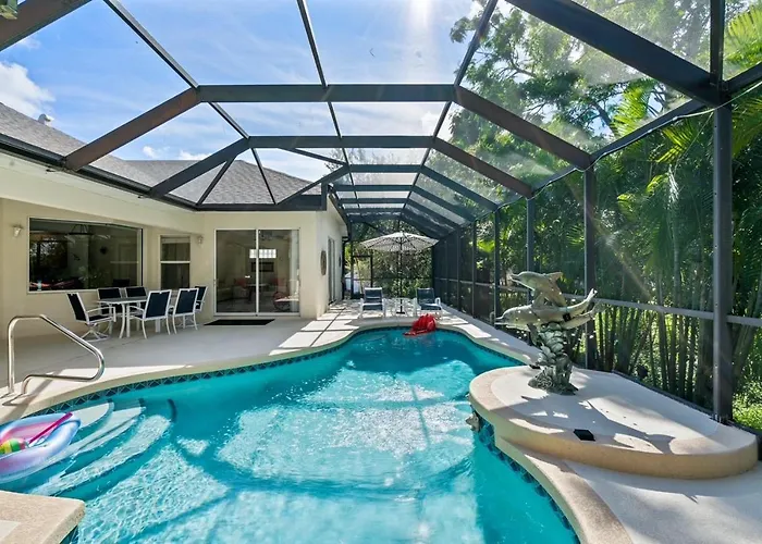 Mins To Florida White Sand Beach Villa Heated Pool