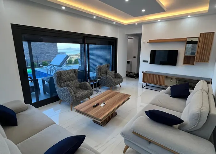 Villa Yakisikli Bodrum Vue Mer Avec Piscine Privee
