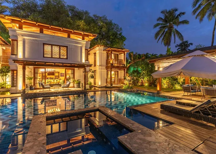 Azara Beach House - 5 Bhk Designer Villa, Candolim Beach