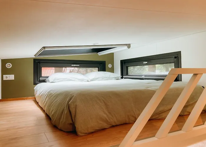 Sfeervol Tiny House in het Bos