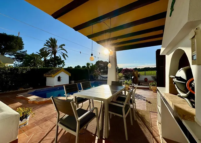 Ibiza Style Villa First Line To Golf!