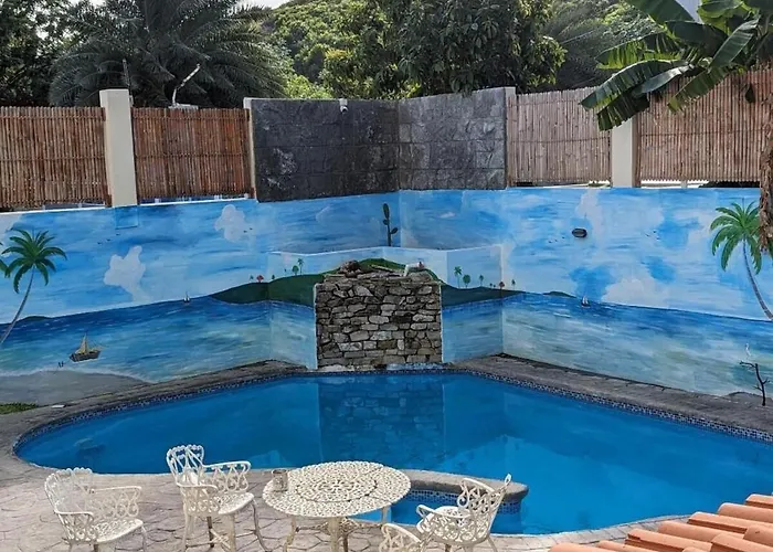 2Br & 2 Wr Ocean View Suite At Villa Costa Verde In Playa Cofresi, Puerto Plata, With A Pool, Big Veranda, And A Rooftop Terrace