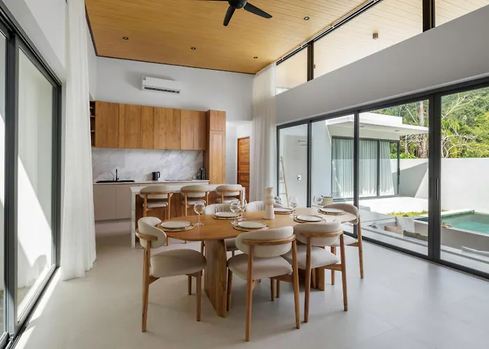 Villa Amour 3 Bedroom Spa Pool Retreat Near Beach - Lamai