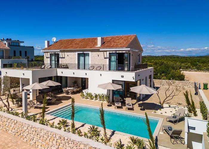 Villa Galla - Sea view, Jacuzzi, Heated pool Modern design