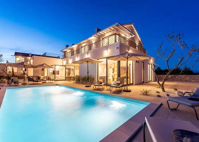 Villa Galla - Sea View, Jacuzzi, Heated Pool Modern Design