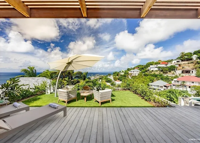 Villa neuve à Lurin avec vue mer sunset à proximité de Gustavia