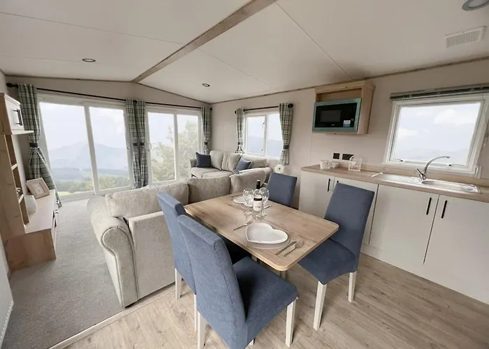 Caravan On Fantastic Site