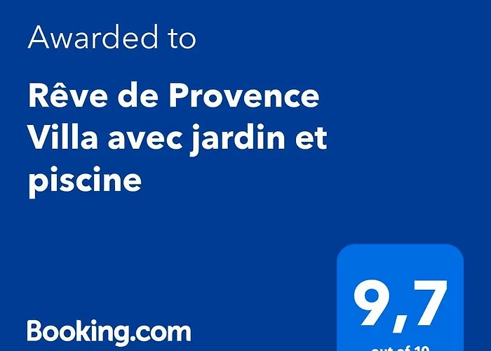 Rêve de Provence Villa avec jardin et piscine