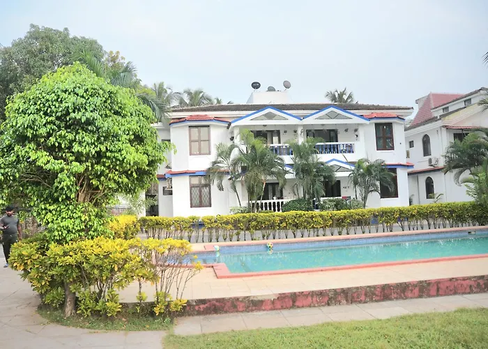 Turquoise 5Bhk Villa In Arpora 5Mins To Baga