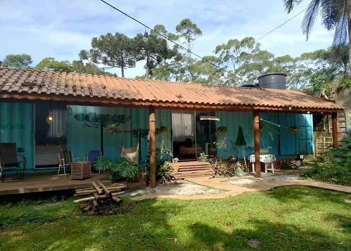 Casa Container na mata atlântica