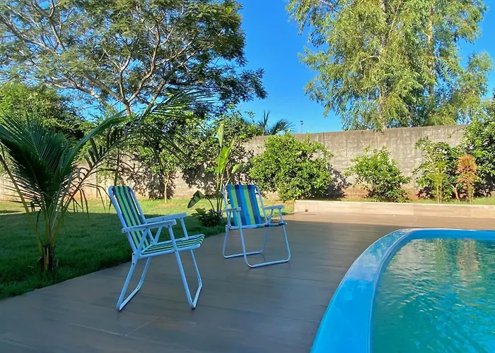 Edícula privativa com piscina a 10 min Cataratas