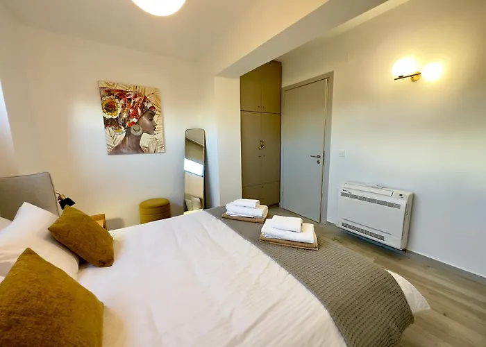 Villa Eleni, Vamos Sea & Mountain View With Pool