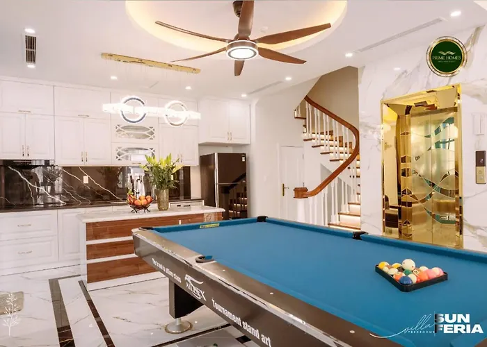 Chuỗi villa 7 Ngủ Sun feria 888 - bể bơi - BBQ -gần Bãi BIỂN BÃI CHÁY