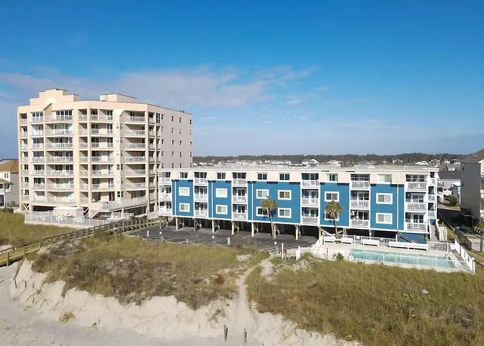 *2Br Oceanfront Retreat*King Ensuite*Pool*Nmb Cherry Grove*Pc4